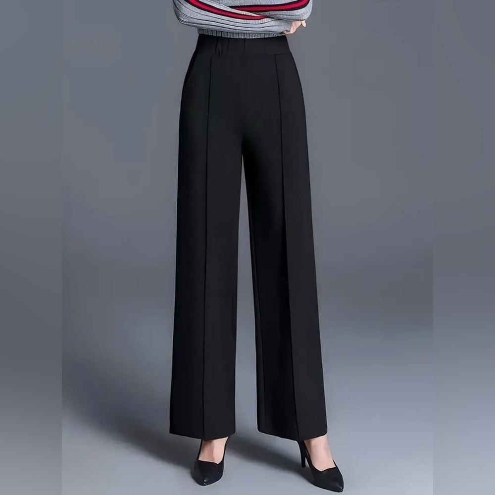 Wide Leg High Waist Pants